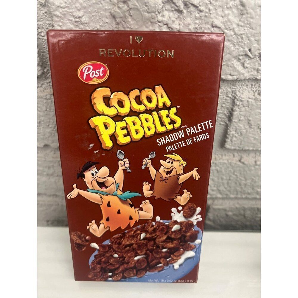 I Love Revolution + Post Cocoa Pebbles Shadow Palette